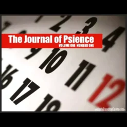 Cover image for 'The Journal of Psience Ebook Vol 1 Issue 1' by Michael Weber, featuring a stylized, enigmatic design reflecting mentalism, magic, and secrets of the mind.