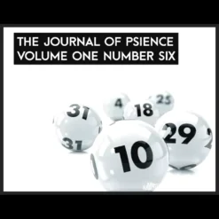 Cover image for The Journal of Psience by Michael Weber, Volume 1 Issue 6, depicting mentalism, mind reading, and precognition concepts.
