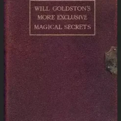 Ebook cover for Will Goldston's More Exclusive Magical Secrets, featuring classic magic tricks, illusions, and stagecraft guide.
