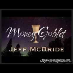 Brass Money Goblet chalice by Jeff McBride and Copeland Coins, used for endless coin magic and illusions, accompanied by a professional video tutorial.