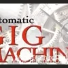 Digital course cover for Conjuror Community's 'Your Automatic Gig Machine', illustrating a system for automated magic show booking and business management.