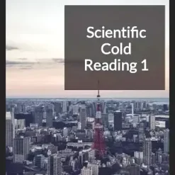 Cover of Scientific Cold Reading 1 Ebook by Dave Arch, showing a stylized brain graphic symbolizing insight and understanding.