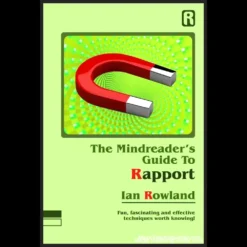 Ebook cover of 'The Mindreader's Guide To Rapport by Ian Rowland,' a digital guide for mastering influence and communication skills.
