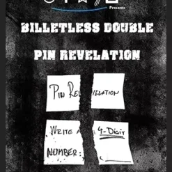 Ebook cover for Ulrich von Etzenbach's Billetless Double PIN Revelation, showcasing the title and author on a minimalist design.