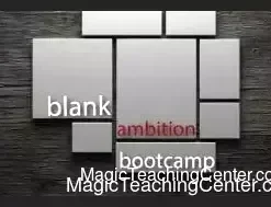 Suzanne demonstrating the multi-phase Ambitious Card routine with blank cards at the Conjuror Community Blank Ambition Bootcamp.