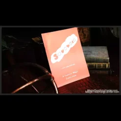 Ebook cover for Stuntrix by Ken Scholes, featuring dynamic graphic elements representing close-up magic with cards, coins, and other everyday objects.