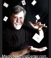 Digital cover for 'The Old Three Coin Trick' Ebook by Doc Eason, showing a magician's hands manipulating three coins, representing a classic coin magic routine tutorial.