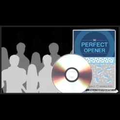 Video tutorial for 'The Perfect Opener' magic trick by Conjuror Community, showing a magician captivating an audience.