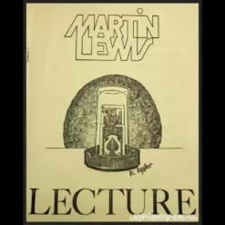 Cover image for the Martin Lewis Magic Lecture Ebook, depicting master magician Martin Lewis demonstrating a card trick with coins and other props, highlighting the advanced techniques and illusions taught within.