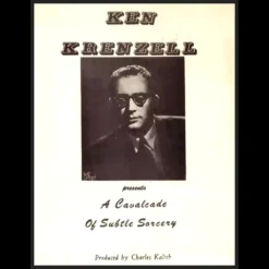 Ebook cover for Ken Krenzel's A Second Cavalcade of Subtle Sorcery, featuring intricate design elements hinting at advanced card magic and illusion.